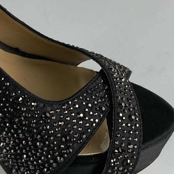 INC Minxe 2 Black Heels 7M - Picture 11 of 13